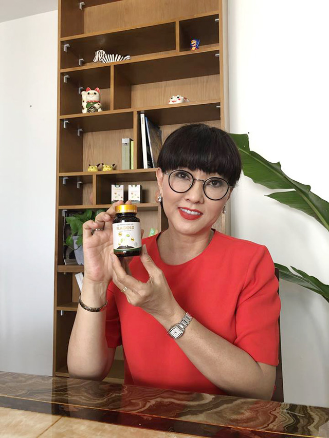 &nbsp;Nhờ Flagold Nghệ sĩ Phương Dung đã đẩy lùi được nám sạm và mất ngủ do suy giảm nội tiết thời kì mãn kinh