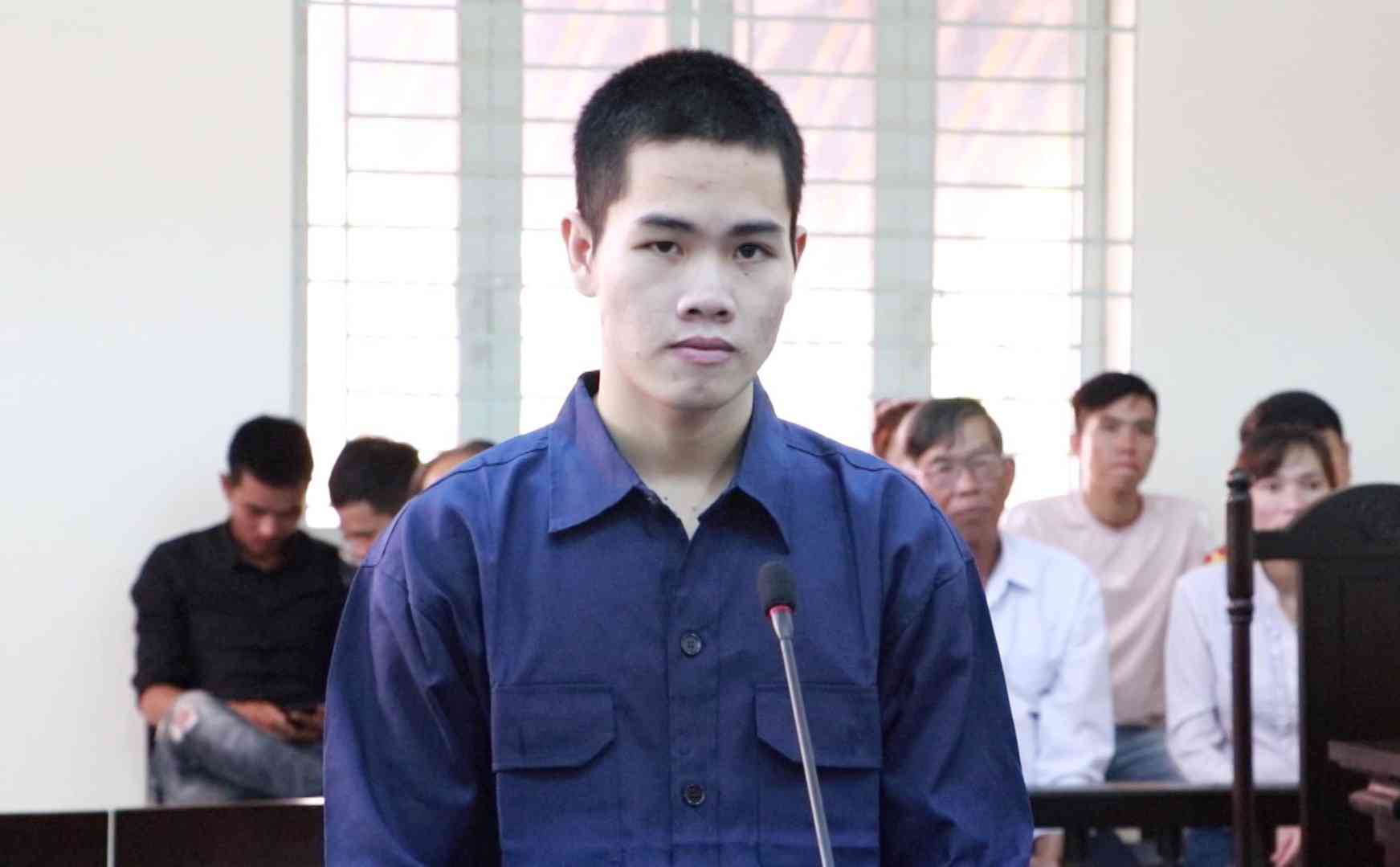 Bị cáo Mẫn tại toà