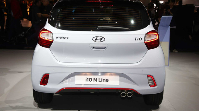 Cận cảnh Hyundai i10 N-Line 2020 với thiết kế thể thao và năng động hơn - 3