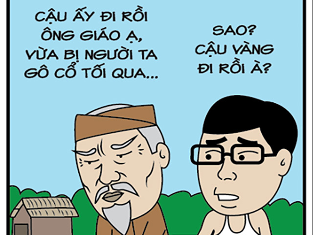 Tranh vui - Lão Hạc bán Cậu Vàng đầu tư bất động sản và cái kết