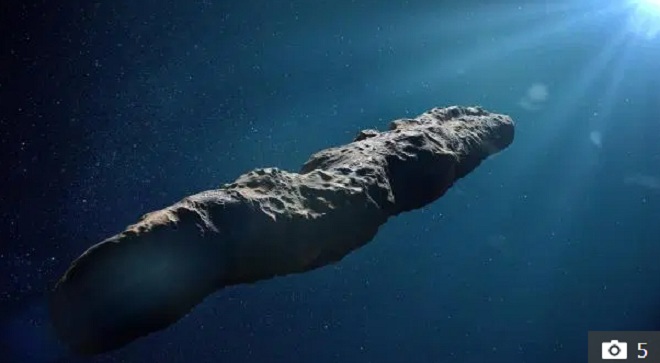 Oumuamua là vật thể đầu tiên du hành liên sao qua Hệ Mặt trời.