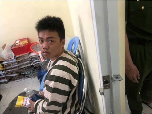 Nguyễn Thái Luyện lúc bị bắt.