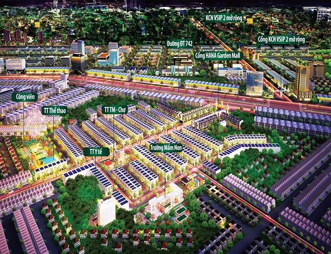 Phối cảnh hệ thống tiện ích cao cấp của Hana Garden Mall