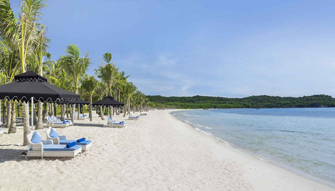 Sun Group đang đầu tư quần thể du lịch, giải trí tỷ đô tại Nam Phú Quốc (Ảnh: Khu nghỉ dưỡng JW Marriott Phu Quoc Emerald Bay).