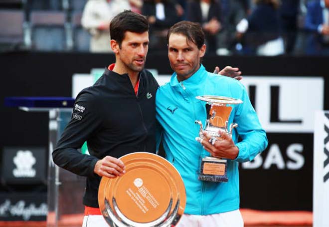 Djokovic và Nadal đã đăng quang ở 2 giải Grand Slam cuối năm