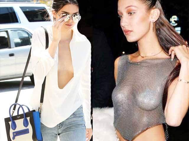 Thời trang - 3 hot girl Hollywood diện mốt no bra