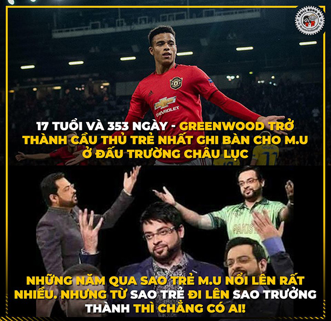 Sao trẻ thì MU rất nhiều nhưng để thành sao lớn mấy năm nay chưa thấy ai.