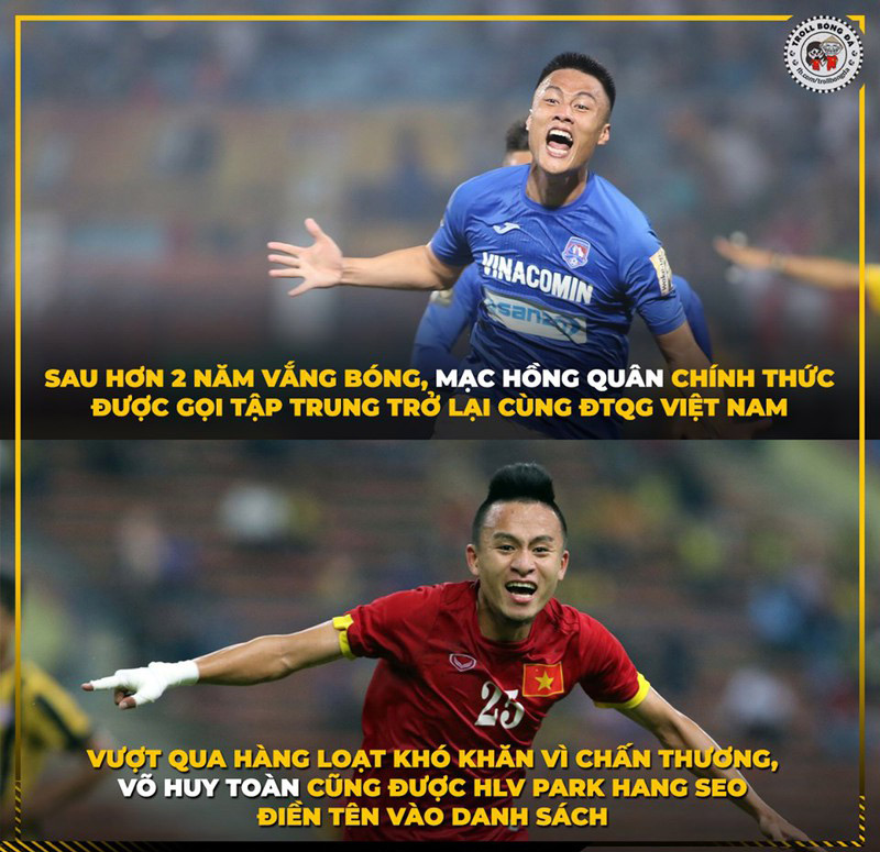 Sau hơn 2 năm nỗ lực thì cuối cùng cũng được gọi lên tuyển.