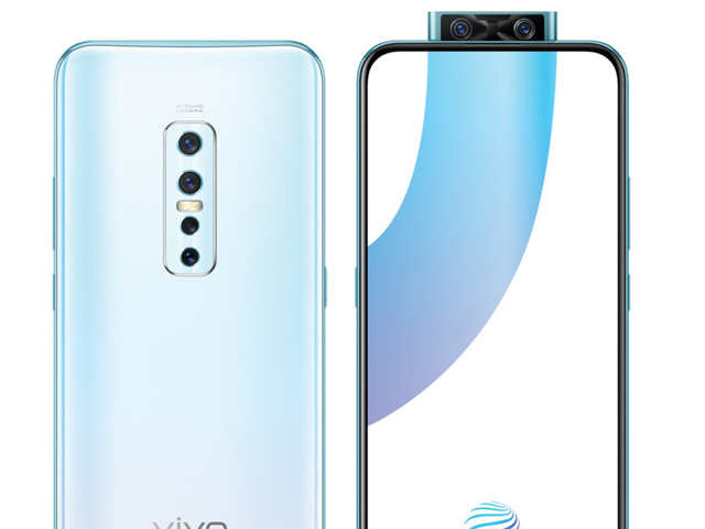 Thời trang Hi-tech - Vivo V17 Pro "chơi trội" với camera selfie kép bật lên