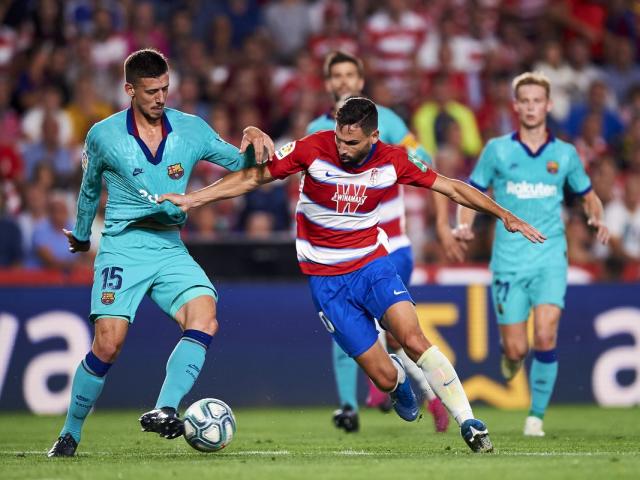 Video highlight trận Granada - Barcelona: Đòn đau tái mặt, ngỡ ngàng lên ngôi đầu (Vòng 5 La Liga)