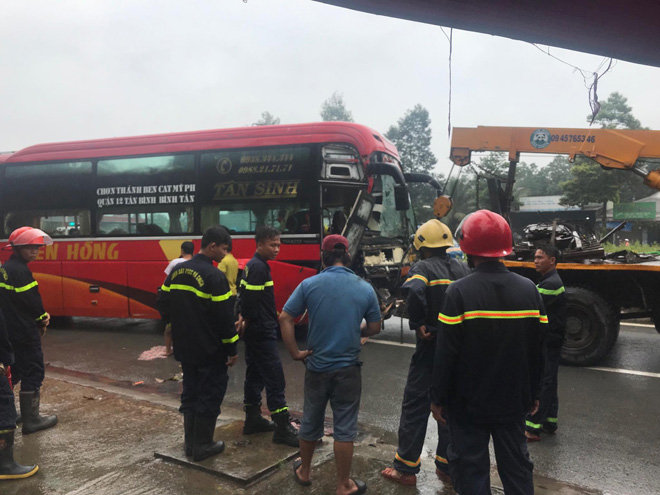 Hiện trường vụ tai nạn