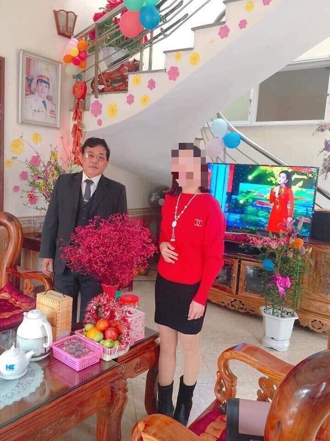 Ông Bùi Xuân Hồng trước khi gây ra vụ thảm án.