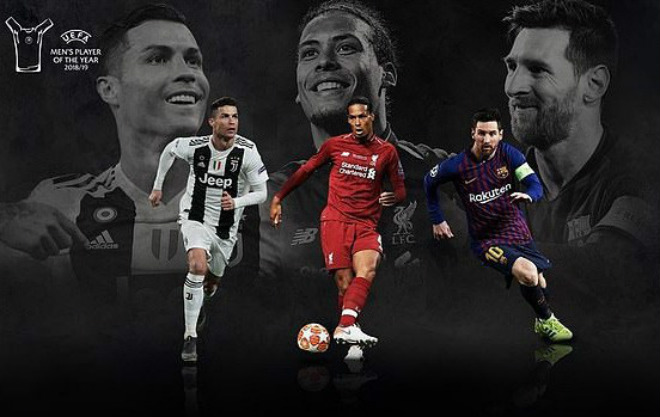 Đêm nay trao giải FIFA The Best: Ronaldo thăng hoa chờ đánh bại Van Dijk - Messi - 1