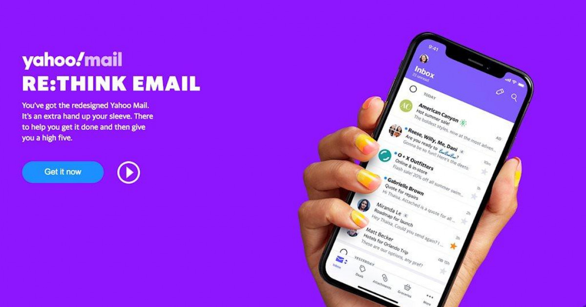 Sau 6 năm, Yahoo đổi mới logo và cập nhật Yahoo Mail - 1