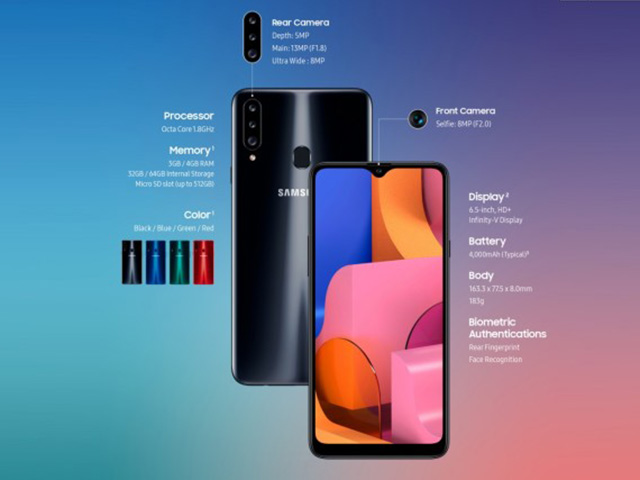 Thời trang Hi-tech - Samsung lặng lẽ giới thiệu Galaxy A20s, khuấy đảo thị trường giá rẻ