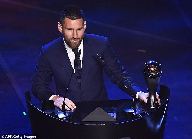Messi nhận danh hiệu FIFA The Best 2019