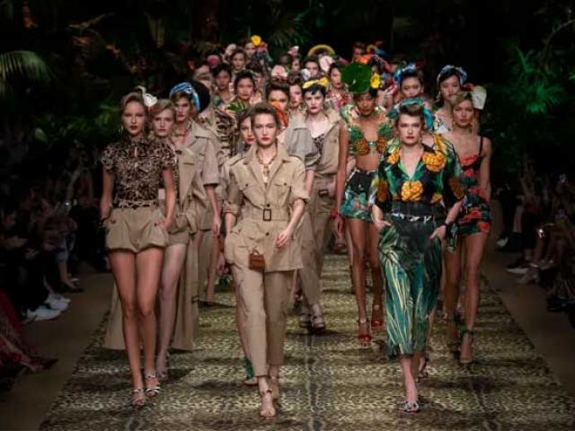 Dolce&Gabbana biến sàn diễn thành rừng rậm bí ẩn