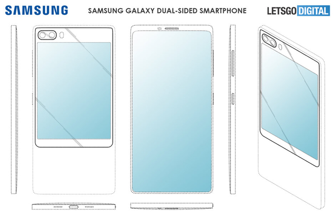 Galaxy S11 gây “sốc” với concept màn hình kép - 1