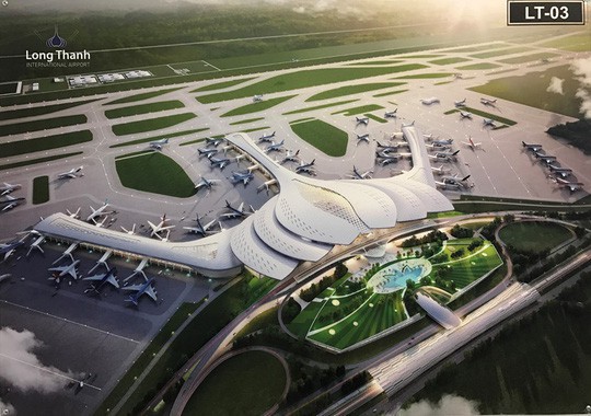 Dự án Sân bay Long Thành được bố trí 11.490 tỉ đồng nhưng đến nay chỉ mới giải ngân được 300 tỉ đồng