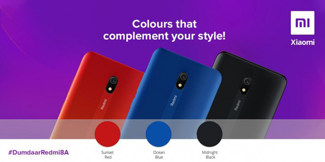 Trình làng Redmi 8A với giá chỉ hơn 2 triệu, pin 5000 mAh - 5