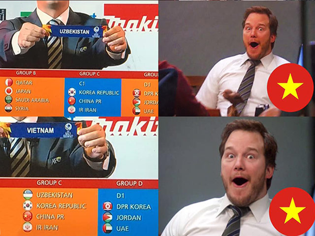 Tranh vui - Dân mạng Việt Nam "dậy sóng" với kết quả bốc thăm VCK U23 Châu Á 2020