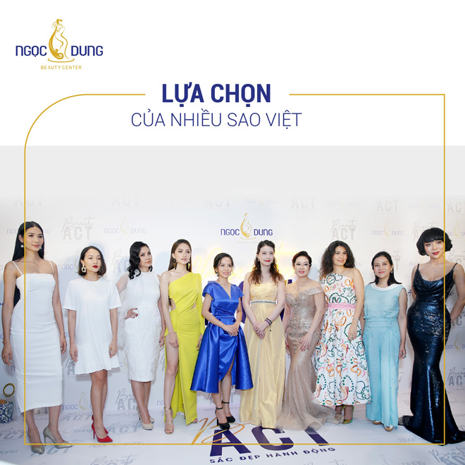 Thẩm mỹ viện Ngọc Dung là lựa chọn của nhiều sao Việt