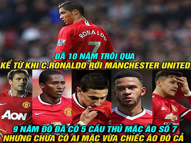 Ảnh chế: MU ”đại khủng hoảng”, người hâm mộ nhớ Ronaldo