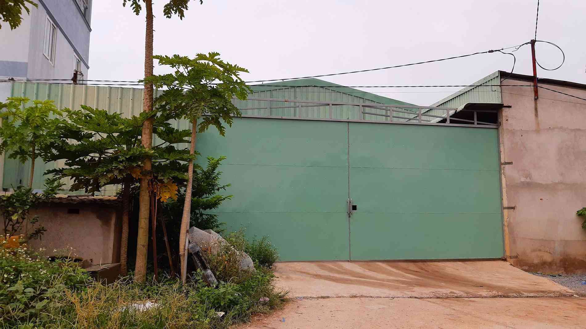 Xưởng sản xuất của gia đình Dũng. (Ảnh: Hà Nguyễn).