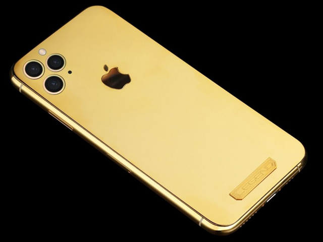 Thời trang Hi-tech - Xuất hiện iPhone 11 Pro dát vàng 18K cho các tay chơi