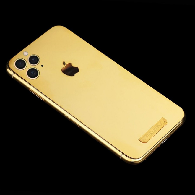 Xuất hiện iPhone 11 Pro dát vàng 18K cho các tay chơi - 1