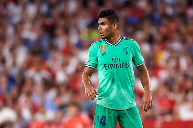 Casemiro, một trong những nhân vật then chốt trong 2 trận giữ sạch lưới của Real