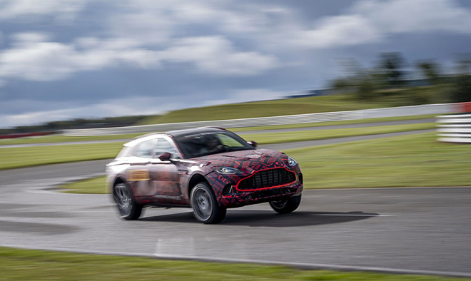 Mẫu SUV đầu tiên của Aston Martin sẽ dùng động cơ V8 - 2