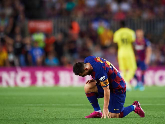 Messi chấn thương