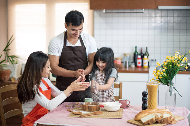 Gia đình luôn là nơi trở về lý tưởng những lúc mệt mỏi