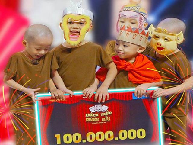 Hoàn cảnh đáng thương của 5 chú tiểu ”Bồng Lai” ẵm 300 triệu từ Thách thức danh hài