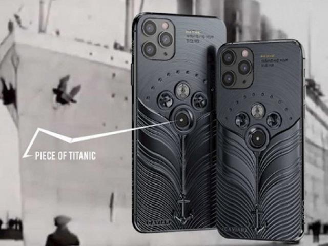 Media - Cận cảnh iPhone 11 Pro chế tác từ mảnh vỡ tàu Titanic và tàu vũ trụ
