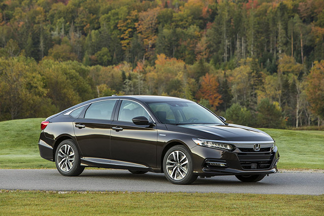 Honda Accord Hybrid 2020 thiết kế hiện đại và tiết kiệm nhiên liệu hơn