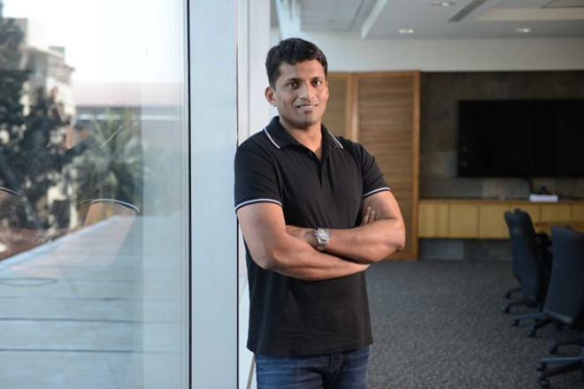 Nhà sáng lập kiêm CEO Think &amp; Learn - Byju Raveendran. Ảnh: Bloomberg