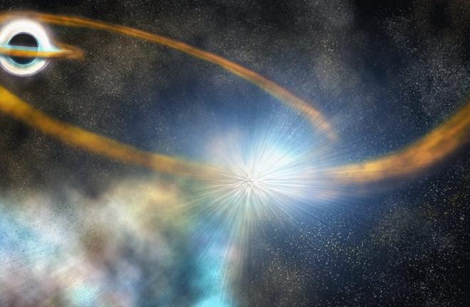 Khoảnh khắc hố đen “xé xác” một ngôi sao - 2