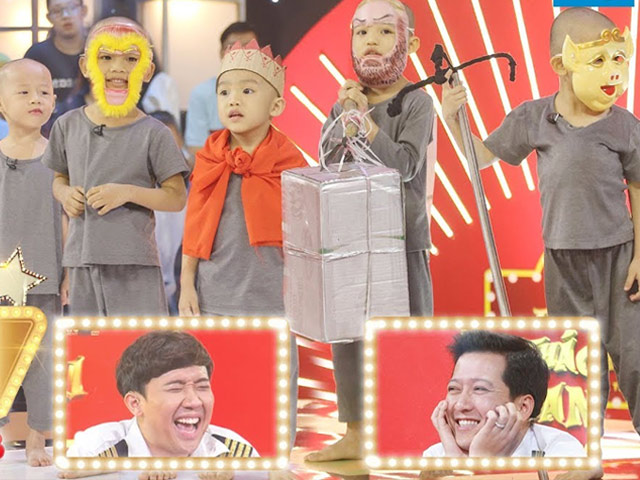 Giải trí - Những tiết mục của 5 chú tiểu nhóm Bồng Lai khiến khán giả cười điên đảo