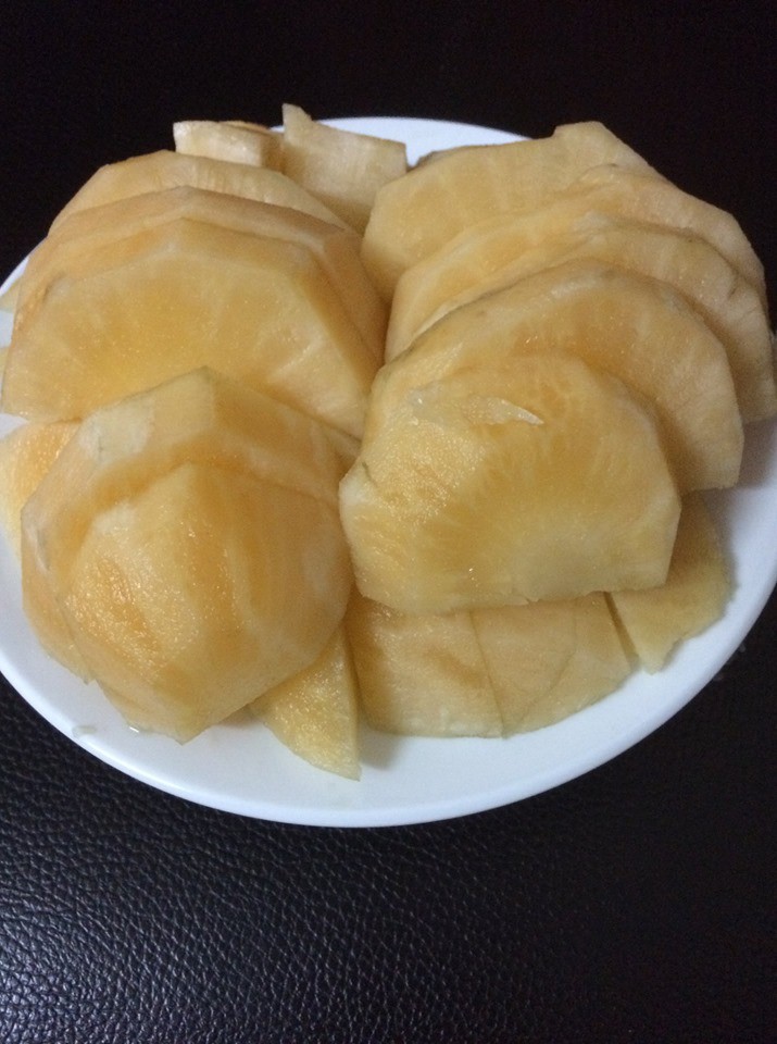 Sâm đất ăn sống rất mát. Ảnh minh họa.