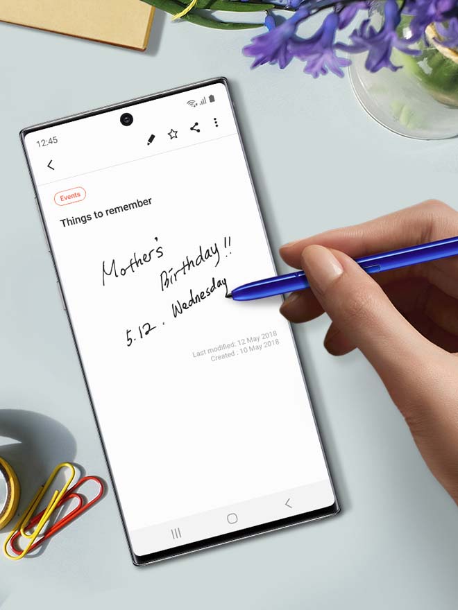 Hướng dẫn kích hoạt tính năng "đũa thần" của S Pen trên Note10 - 3