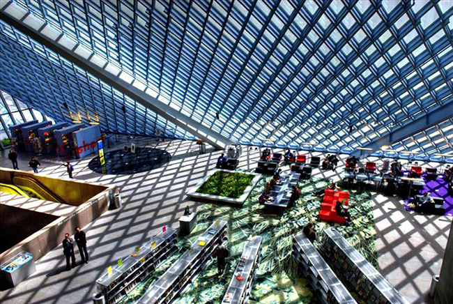 Seattle Central Library, Seattle, Hoa Kỳ.
