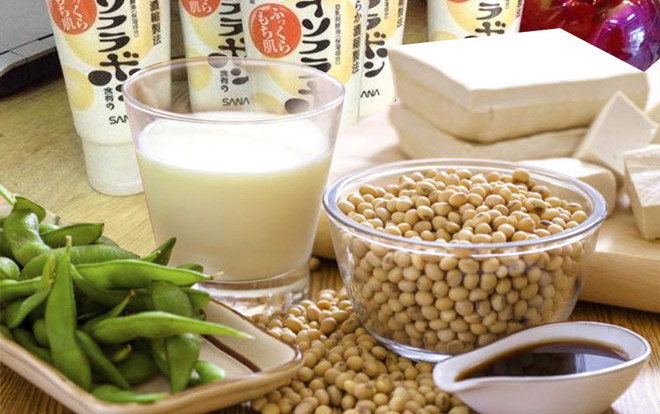 Mầm đậu nành là nguyên liệu sản xuất mỹ phẩm được ưa chuộng tại Nhật Bản bởi công dụng chống lão hóa hiệu quả