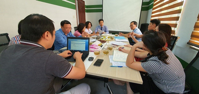 Hình ảnh buổi làm việc