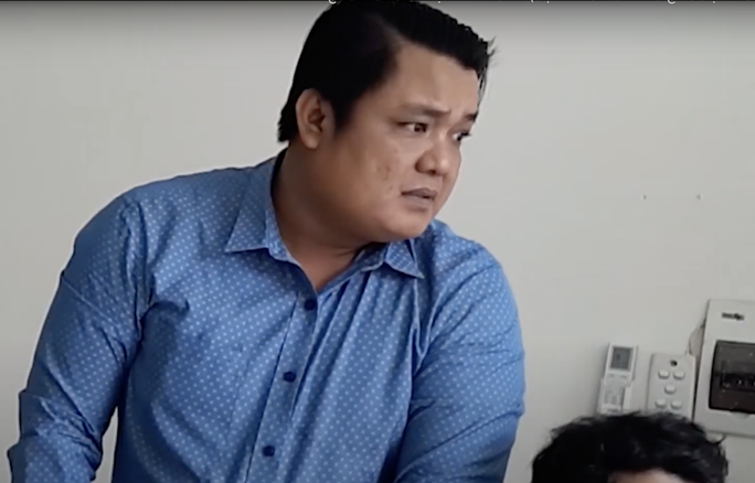 Ông Ngô Minh Khâm lúc chưa bị bắt