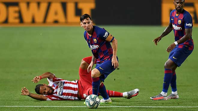 Barca liên tục sảy chân khiến lợi thế rơi vào tay Real trong cuộc đua vô địch La Liga