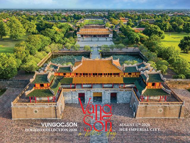 Thời trang - Đại Nội Huế trở thành sàn catwalk cho show thời trang  "Vàng son"