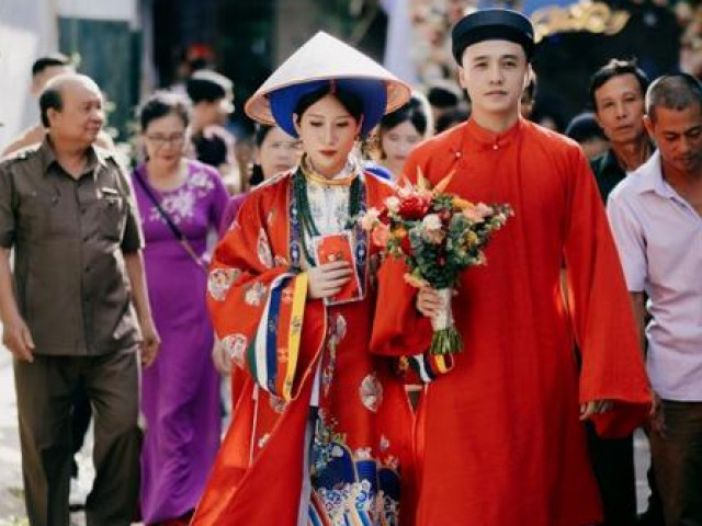 Bạn trẻ - Cuộc sống - Đám cưới nhận "bão like" với trang phục cực độc đáo, cô dâu tiết lộ điều bất ngờ