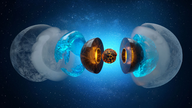 Mưa kim cương có&nbsp;thể đang đổ nơi "trái tim" 2 hành tinh khổng lồ khí băng giá ngay trong Hệ Mặt Trời - ảnh minh họa từ Internet